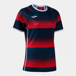 ФУТБОЛКА С КОРОТКИМ РУКАВОМ STONE RUGBY PRO КРАСНЫЙ ТЕМНО-СИНИЙ