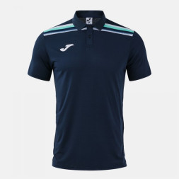 ПОЛО С КОРОТКИМ РУКАВОМ TOLEDO II ТЕМНО-СИНИЙ ЗЕЛЕНЫЙ