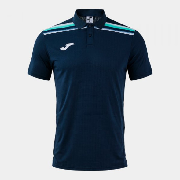 ПОЛО С КОРОТКИМ РУКАВОМ TOLEDO II ТЕМНО-СИНИЙ ЗЕЛЕНЫЙ