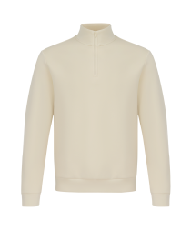 Свитшот на молнии 1/4 JOGEL 360 Soft Half Zip Sweatshirt, молочный