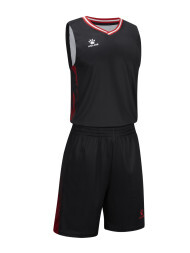 Детская баскетбольная форма KELME Children's Basketball Uniform Black
