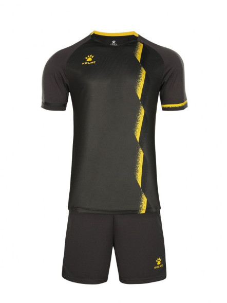 Футбольная форма KELME Short-Sleeved Football Suit Dark Grey