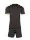 Футбольная форма KELME Short-Sleeved Football Suit Dark Grey