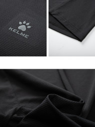 Футболка KELME Round Neck Short Sleeve T-shirt Black
