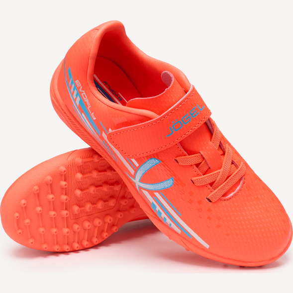 Бутсы многошиповые JOGEL Evofly TF Talant Coral, детский