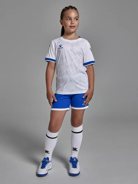 Детская футбольная форма KELME Short-Sleeved Football Suit White