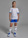 Детская футбольная форма KELME Short-Sleeved Football Suit White