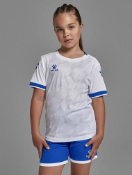 Детская футбольная форма KELME Short-Sleeved Football Suit White