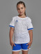Детская футбольная форма KELME Short-Sleeved Football Suit White