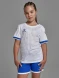 Детская футбольная форма KELME Short-Sleeved Football Suit White