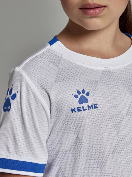 Детская футбольная форма KELME Short-Sleeved Football Suit White