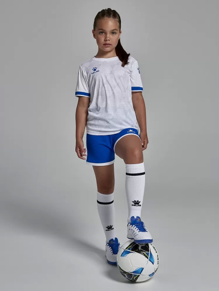 Детская футбольная форма KELME Short-Sleeved Football Suit White