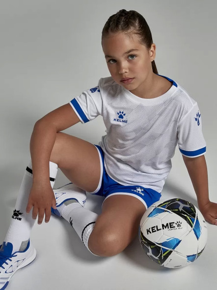 Детская футбольная форма KELME Short-Sleeved Football Suit White