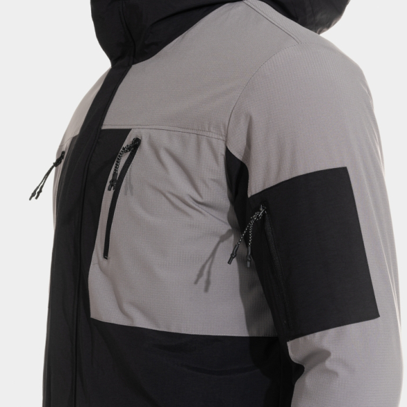 ANORAK MYSTIC NEGRO GRIS