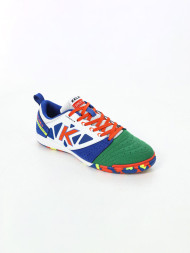 Футзалки KELME Men's Soccer Shoes (IN) (White/Green)