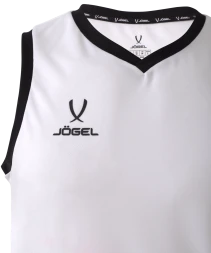 Майка баскетбольная JOGEL CAMP Basic, белый, детский