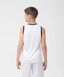 Майка баскетбольная JOGEL CAMP Basic, белый, детский