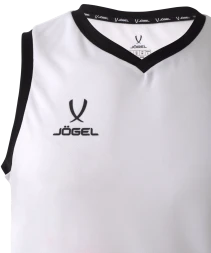 Майка баскетбольная JOGEL CAMP Basic, белый, детский