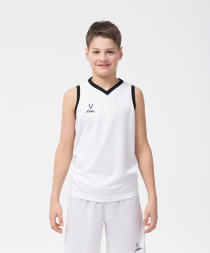 Майка баскетбольная JOGEL CAMP Basic, белый, детский