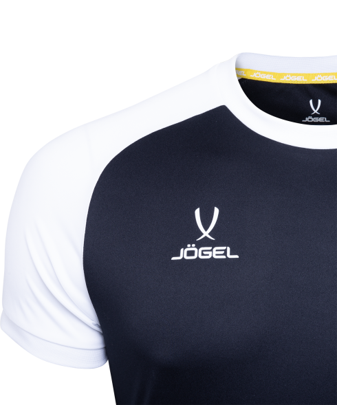 Футболка игровая JOGEL CAMP Reglan Jersey, черный/белый