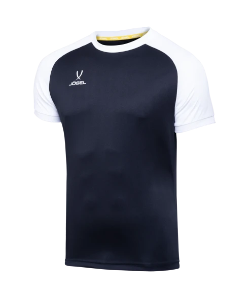 Футболка игровая JOGEL CAMP Reglan Jersey, черный/белый