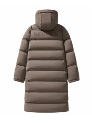 Пуховик KELME Men's Long Cotton Coat Brown