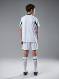 Детская футбольная форма KELME Football Suit (White/Green)