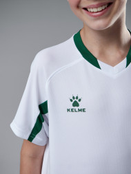 Детская футбольная форма KELME Football Suit (White/Green)