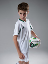 Детская футбольная форма KELME Football Suit (White/Green)