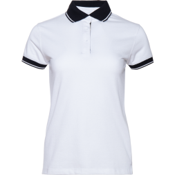 Рубашка поло женская STAN с контрастными деталями хлопок/полиэстер 185, 04CW