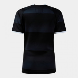 ФУТБОЛКА С КОРОТКИМ РУКАВОМ STONE RUGBY PRO ЧЁРНЫЙ БЕЛЫЙ