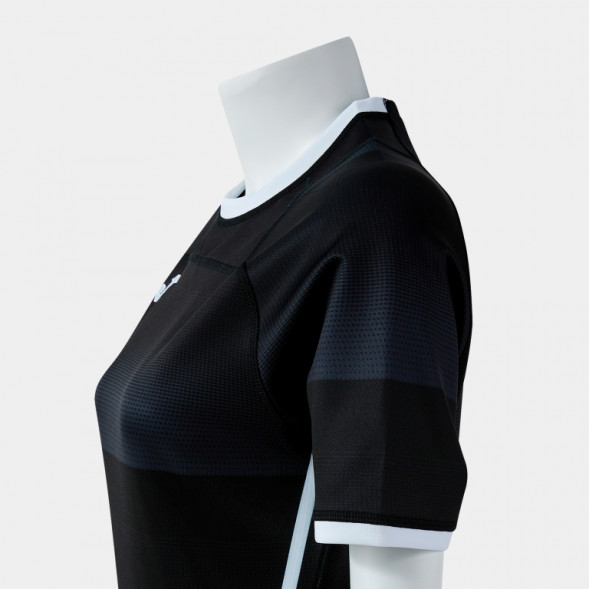 ФУТБОЛКА С КОРОТКИМ РУКАВОМ STONE RUGBY PRO ЧЁРНЫЙ БЕЛЫЙ