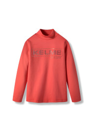 Детский лонгслив KELME Girls Long Sleeve T-Shirt Red