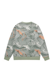 Толстовка KELME Fleece Crew Neck Sweatshirt Green