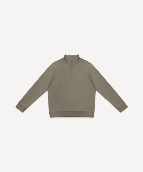 Свитшот на молнии 1/4 JOGEL 360 Soft Half Zip Sweatshirt, оливковый