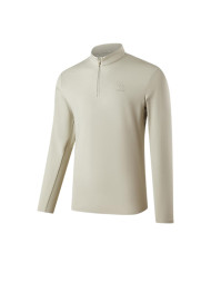 Лонгслив KELME Half-open Long-sleeved T-shirt Khaki