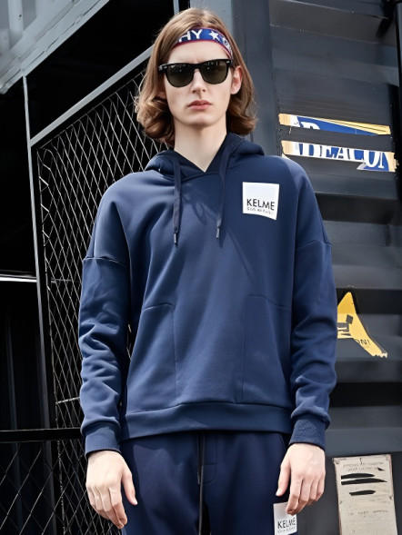Худи KELME Men's Hoodie Dark Blue