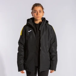 Женский анорак JOMA ALASKA Черный-желтый