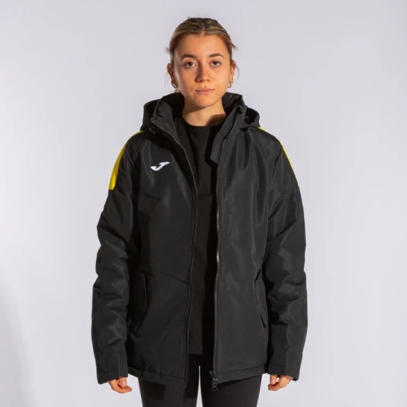 Женский анорак JOMA ALASKA Черный-желтый