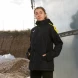 Женский анорак JOMA ALASKA Черный-желтый