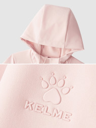 Демисезонная куртка KELME Hooded Fleece-lined Woven Coat Pink