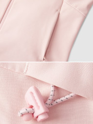 Демисезонная куртка KELME Hooded Fleece-lined Woven Coat Pink