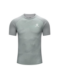 Футболка KELME Round Neck Short T Grey