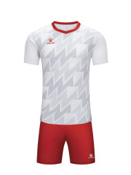 Футбольная форма KELME Football Uniform Set (White/Dark Red)