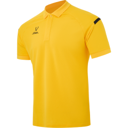 Поло JÖGEL CAMP 2 Poly Polo, желтый/черный