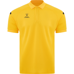 Поло JÖGEL CAMP 2 Poly Polo, желтый/черный