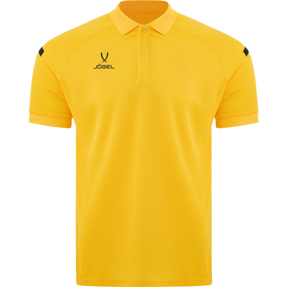Поло JOGEL CAMP 2 Poly Polo, желтый/черный