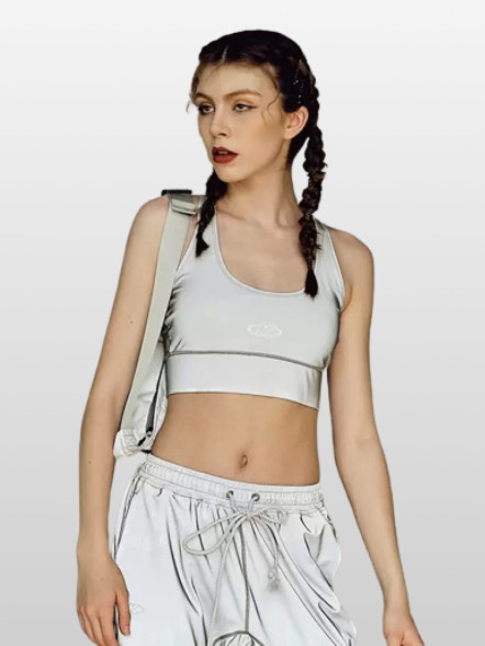 Бра KELME Sports Bra Silver