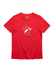 Футболка KELME Round Neck Short Sleeve T-shirt Red