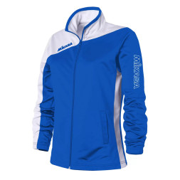 Куртка от костюма жен. MIKASA MT636-025-XS, р.XS, 100% полиэстер, синий